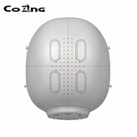 Topi Keledar Rambut Led